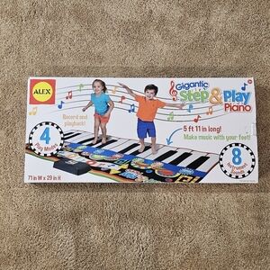 ALEX Giant Piano Step & Play Floor Piano 4-play Mode Record & Playback